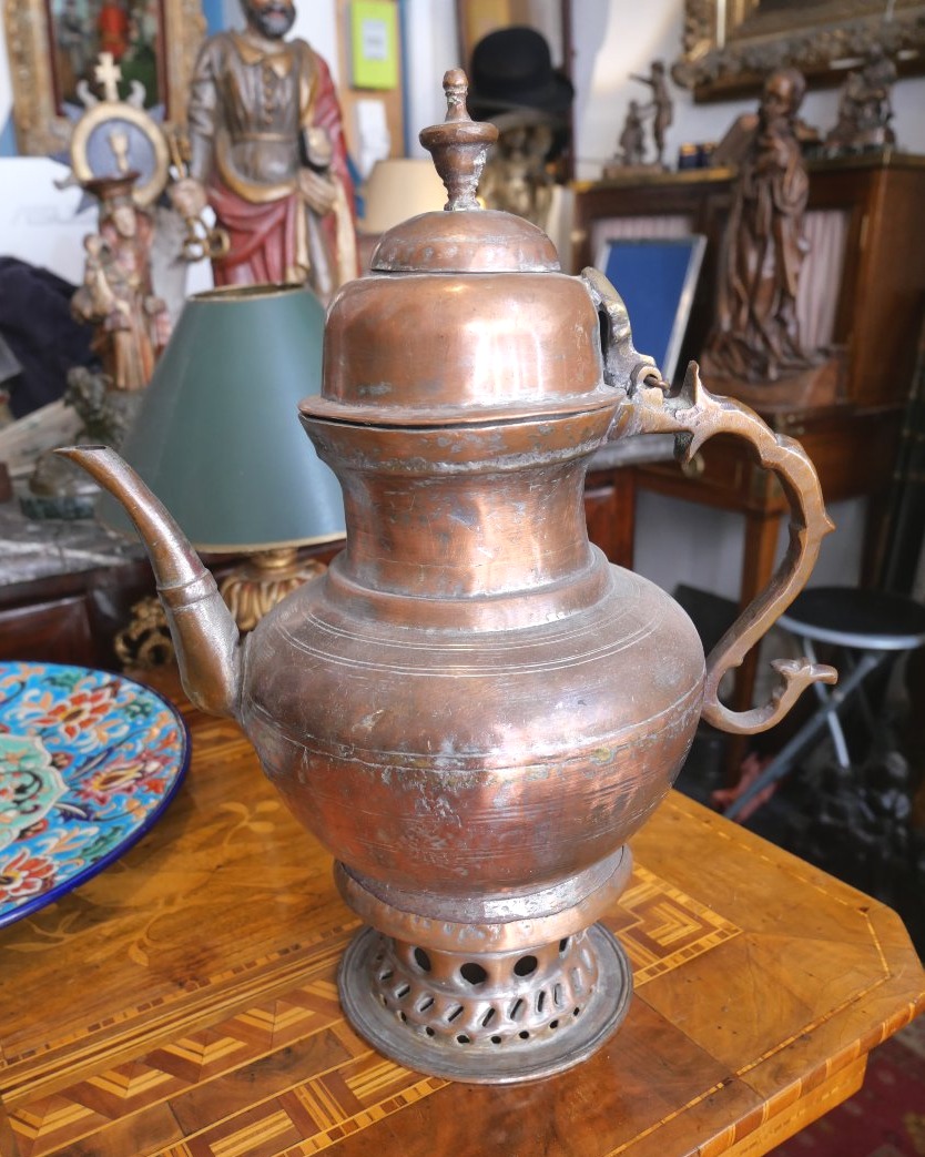Samovar en cuivre du XVIIIe 