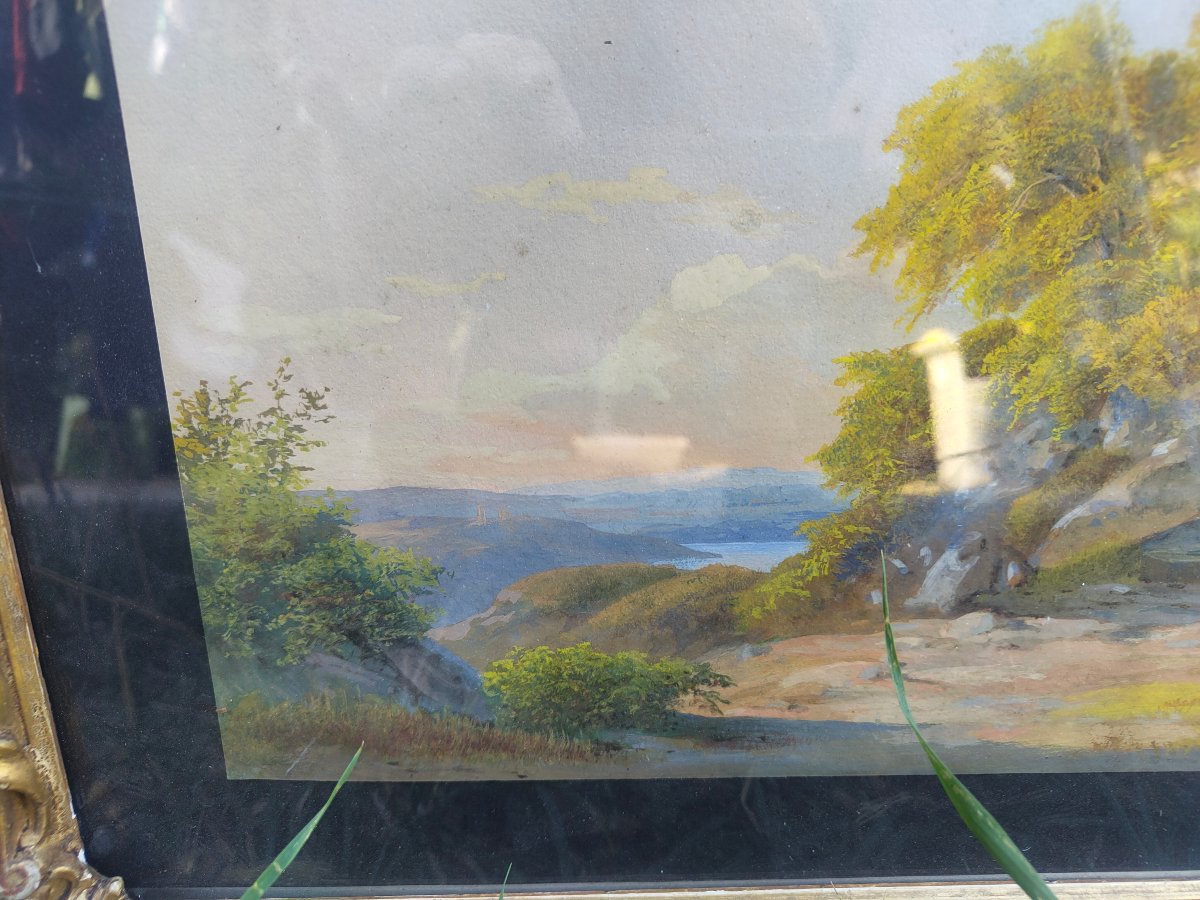Italian Landscape By Emilio Donnini-photo-3