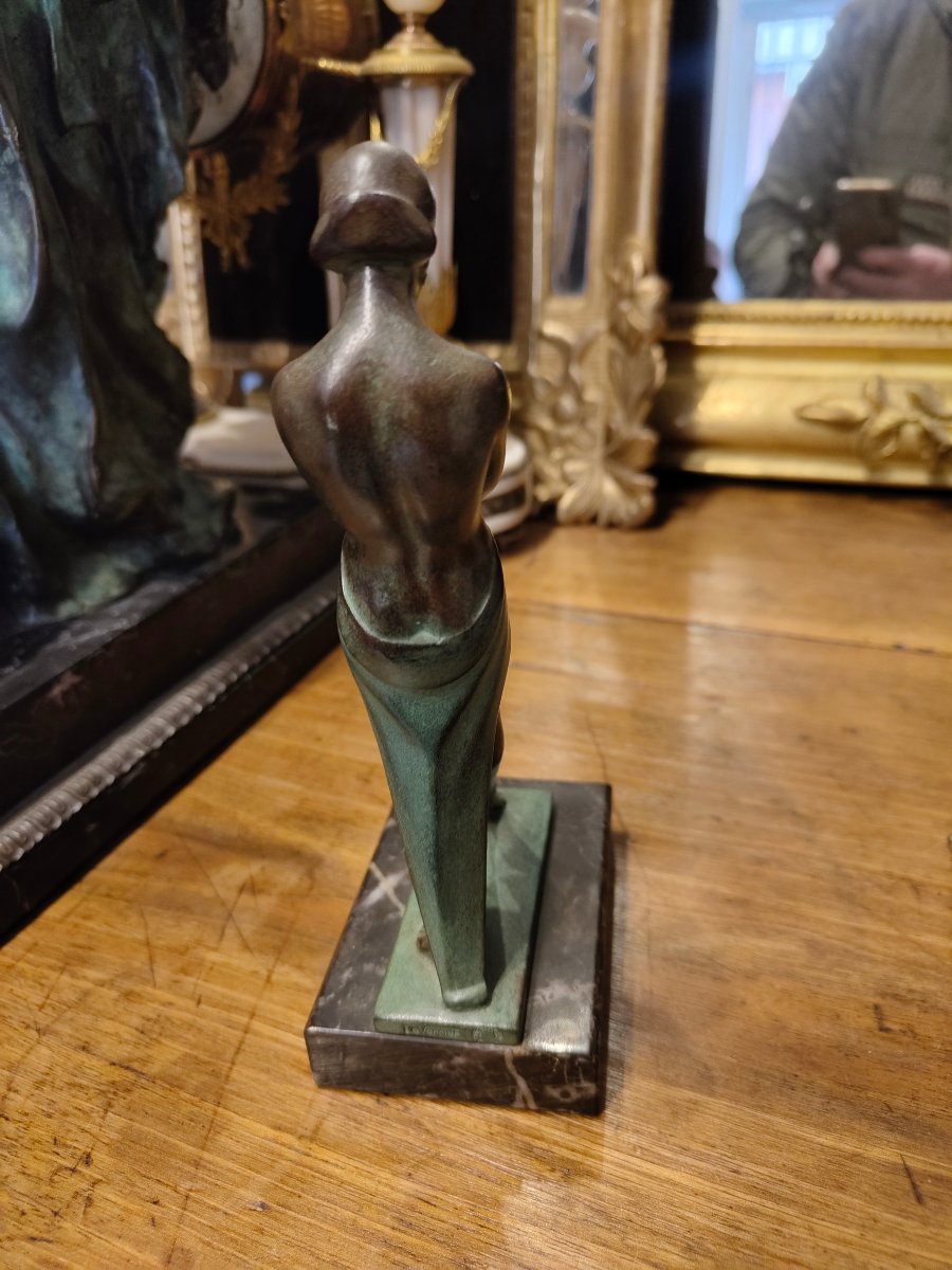 "woman" In Bronze By Max Le Verrier -photo-1