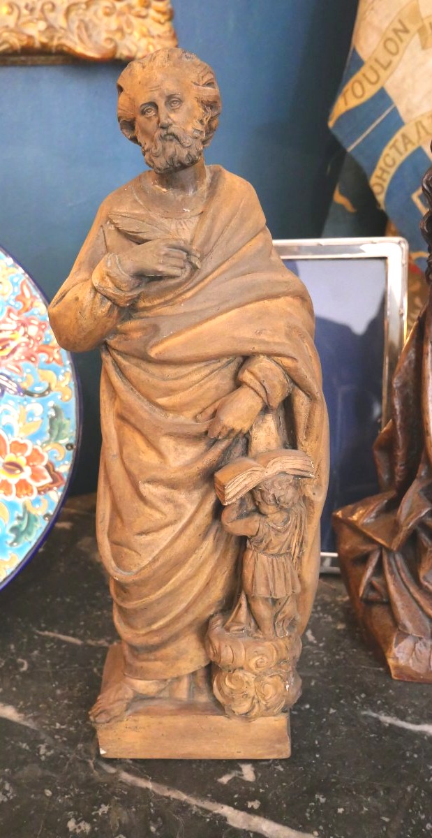 Saint Paul terre cuite 19e