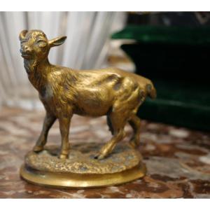 Small Bronze Goat After Mene 