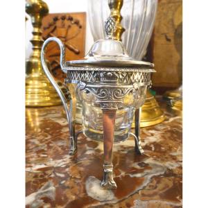 Silver Mustard Pot By Jean Nicolas Boulanger Late 18th