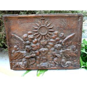 17th Century Carved Panel