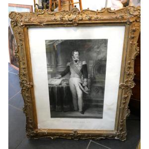 Louis Philippe Engraving 19th 