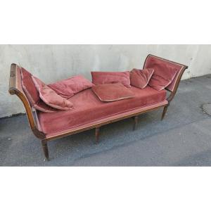 Banquette époque directoire fin du 18e