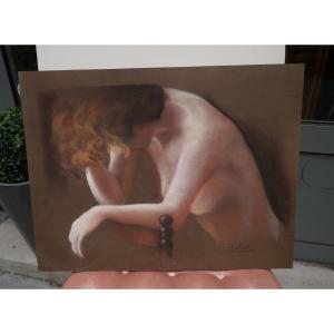 Femme à la chaise JP Mérat