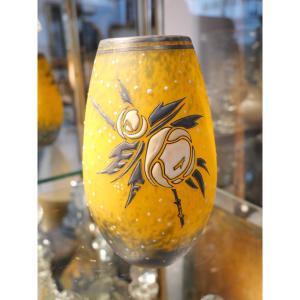 Vase André Delatte Nancy 
