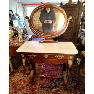 19th Century Restoration Style Dressing Table