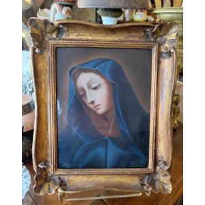 Saint Mary Magdalene, Oil On Copper, 18th Century