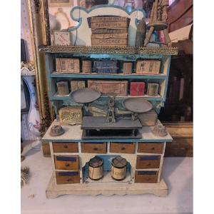 Épicerie de poupée fin du 19e