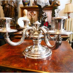 Christofle Four-arm Candlestick
