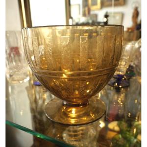 Coupe art déco Daum Nancy