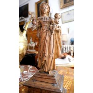 Virgin And Child, 18th Century