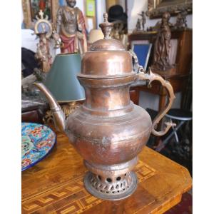 18th-century Copper Samovar 