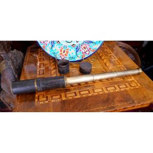 Late 19th-century Triple-focus Telescope