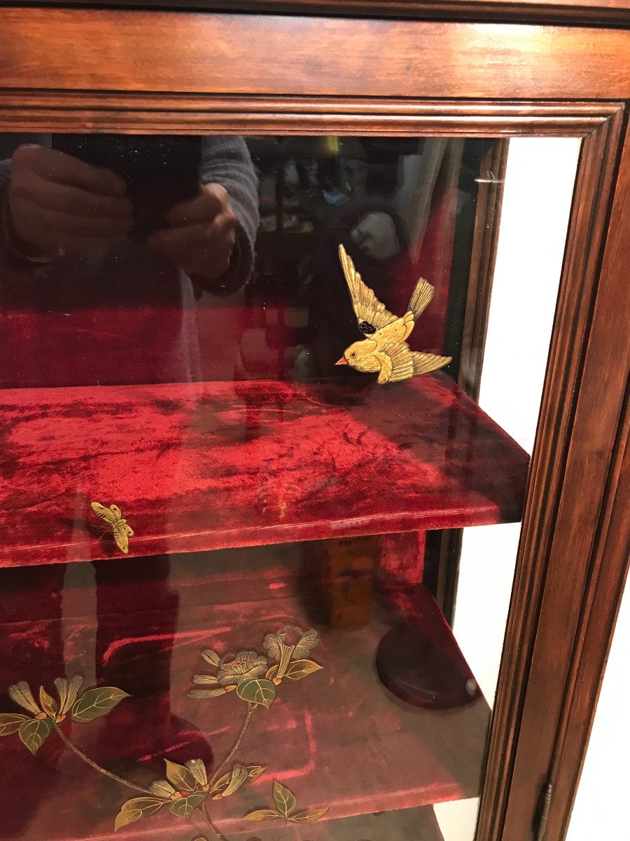 Petite vitrine Japonisante époque XIXème siècle-photo-1