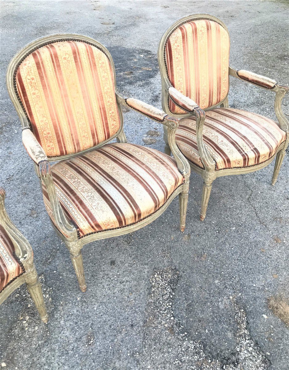 Four Transition Queen Armchairs-photo-4