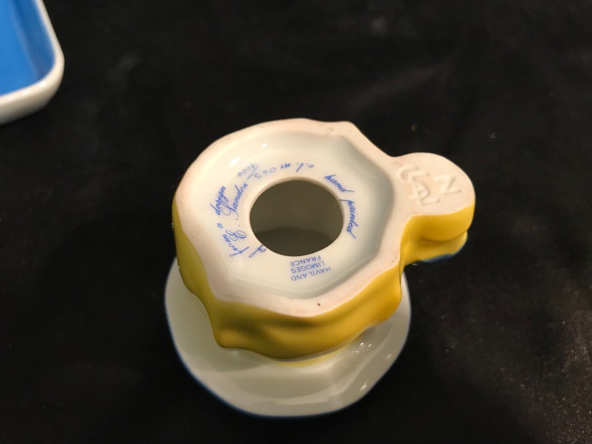 Art Deco Porcelain Service Sandoz Haviland Limoges-photo-6