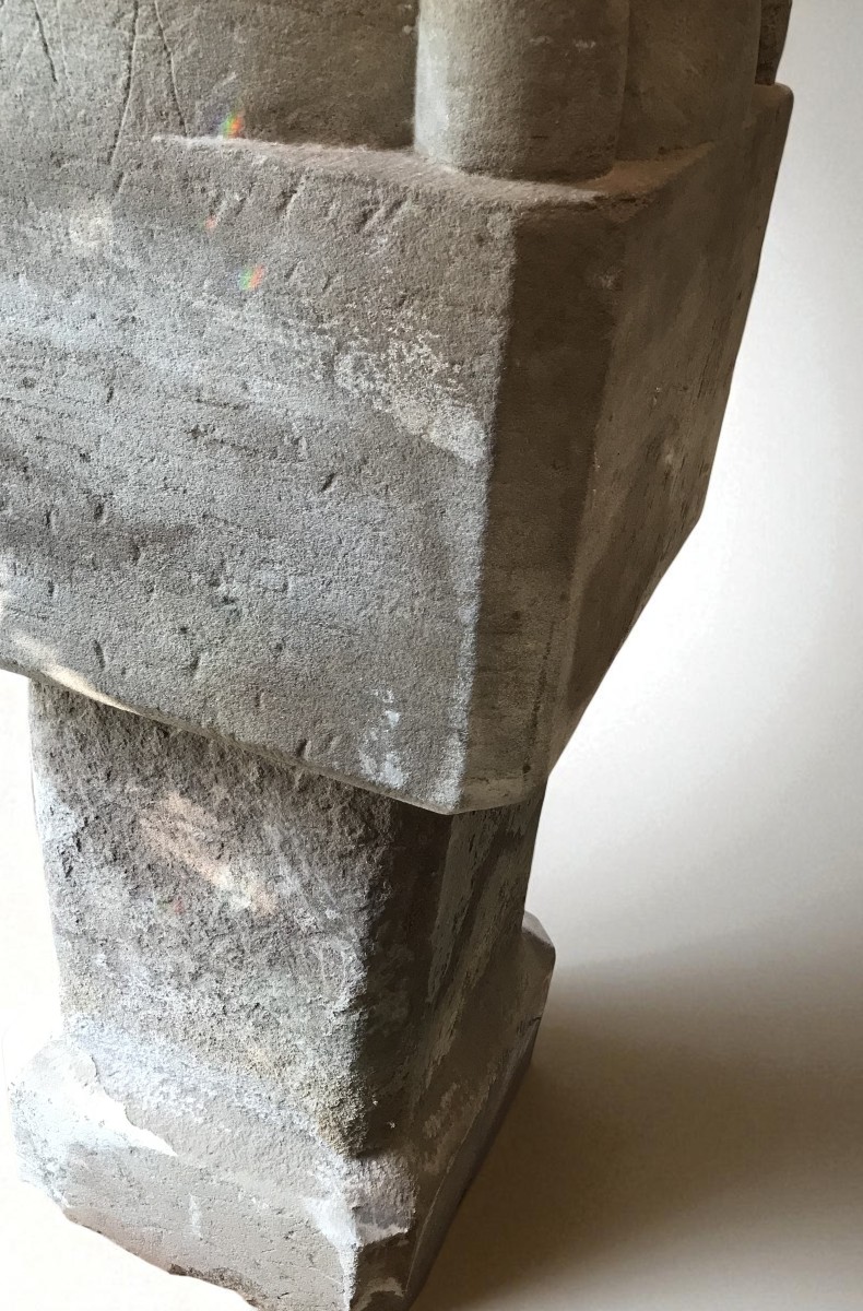 Stone Chapel Baptismal Font Or Holy Water Font-photo-1