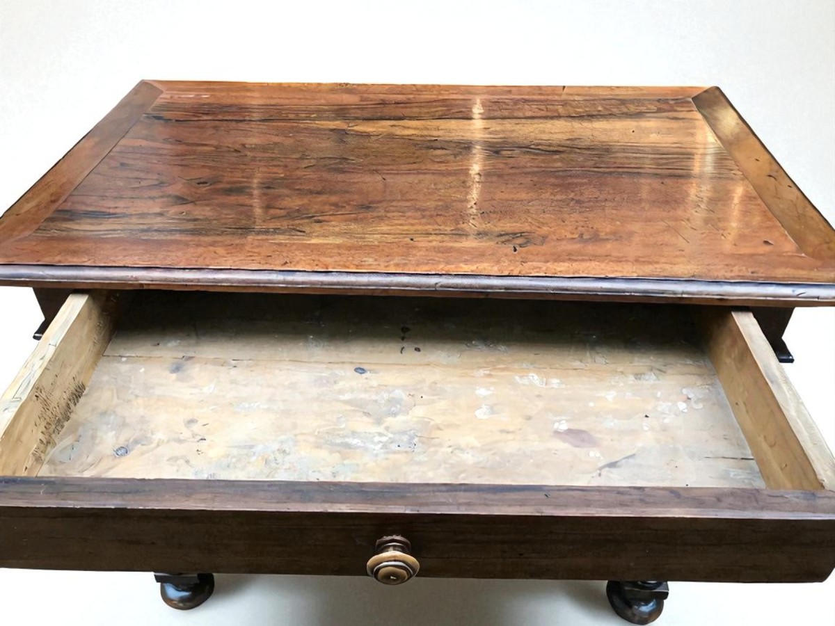 Table en noyer époque Louis XIV-photo-5