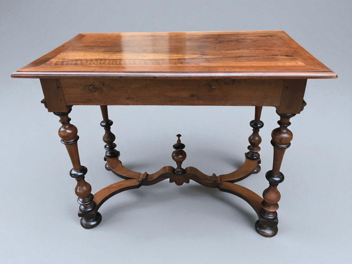 Table en noyer époque Louis XIV-photo-6