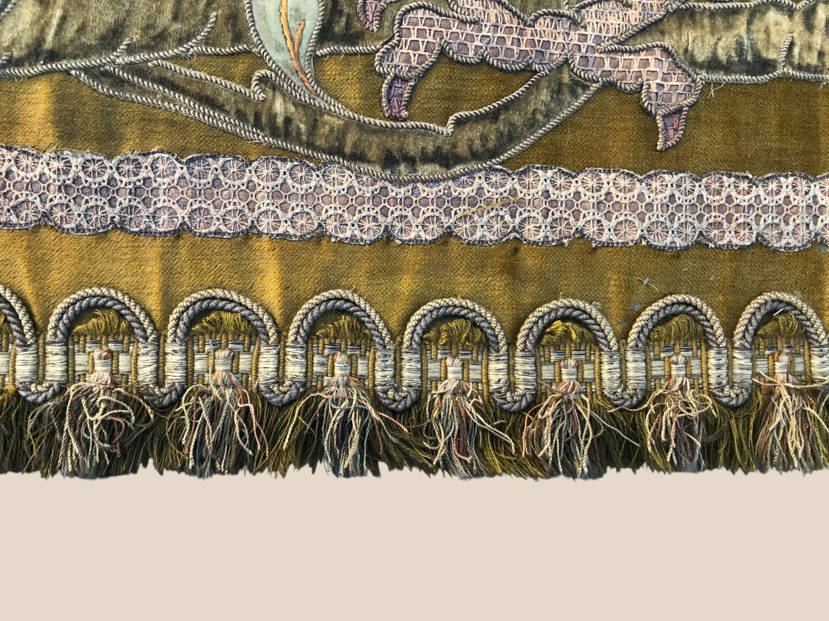 Embroidered Dragon Wall Hanging-photo-7