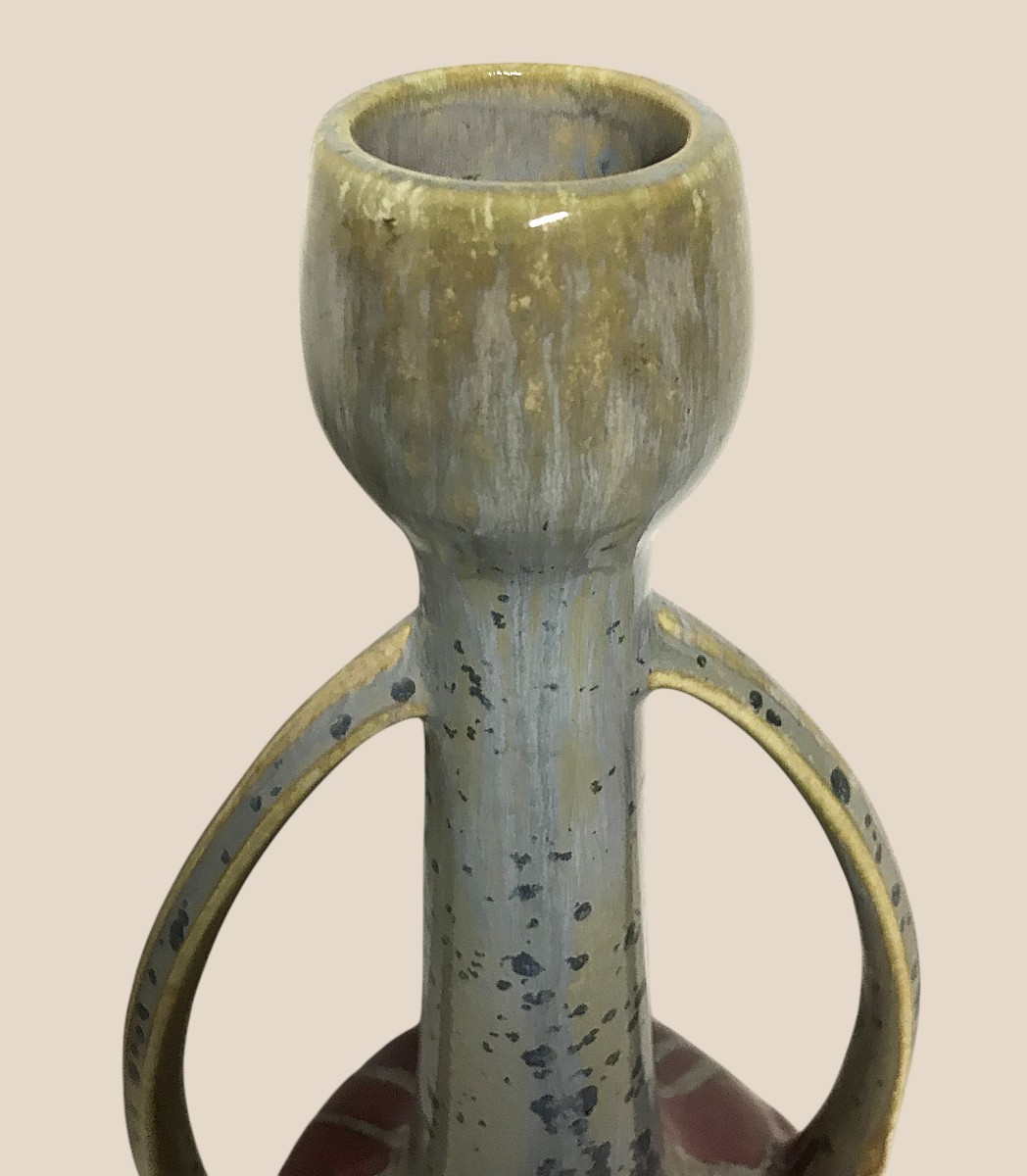 Gustave De Bruyn Ceramic Vase-photo-4