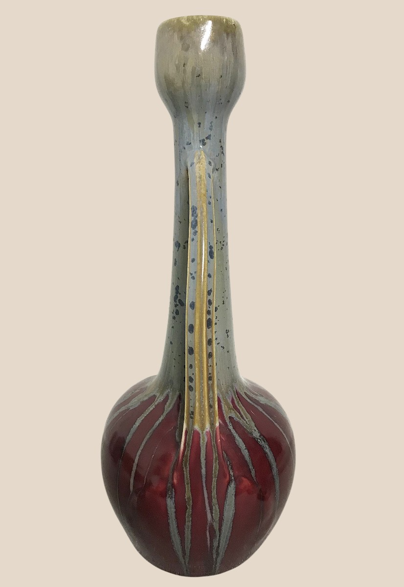 Gustave De Bruyn Ceramic Vase-photo-5