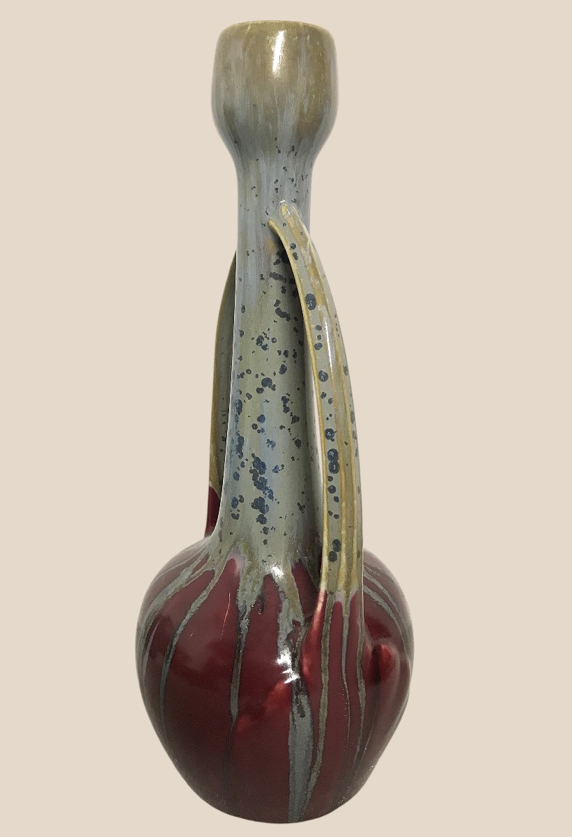 Gustave De Bruyn Ceramic Vase-photo-6