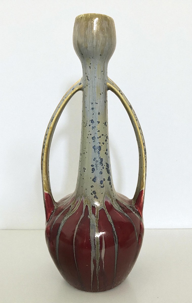 Gustave De Bruyn Ceramic Vase