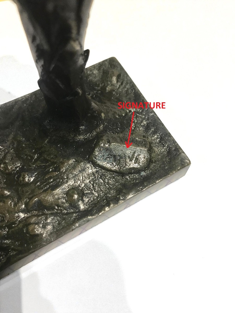 Bronze Sculpture Signed Barye: Tiger Or Lioness And Snake On A Tree-photo-4