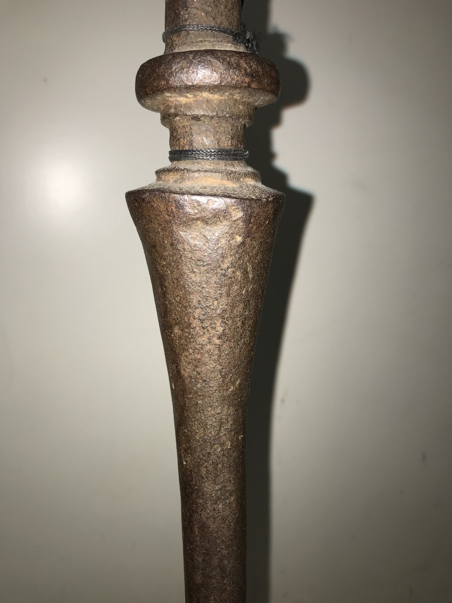 Grand chandelier en fer forgé de style Médiéval-photo-4