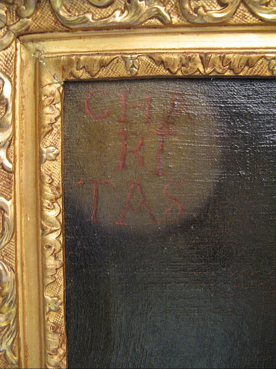 Tableau huile sur toile l'extase de saint Augustin -photo-1