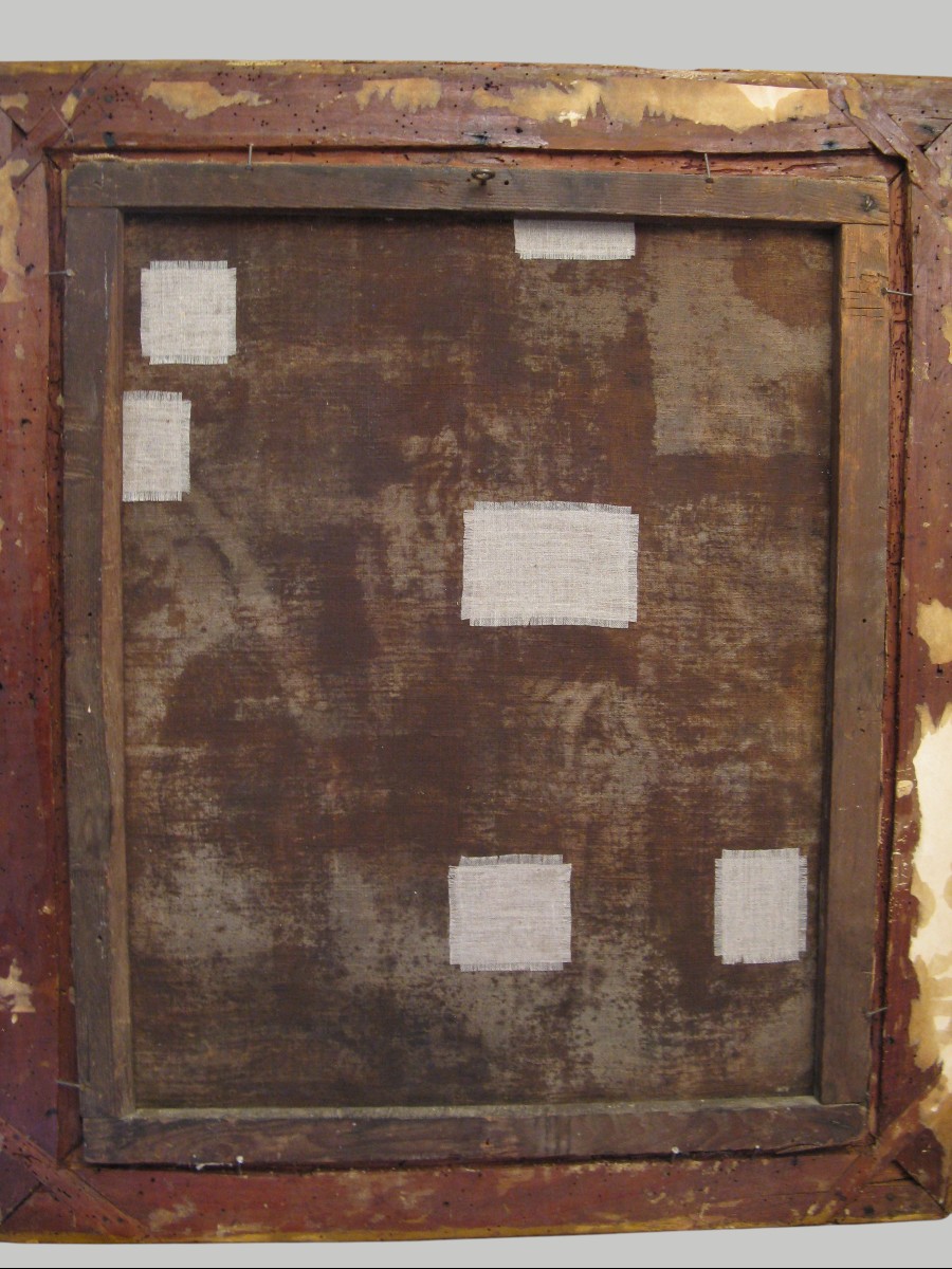 Tableau huile sur toile l'extase de saint Augustin -photo-4