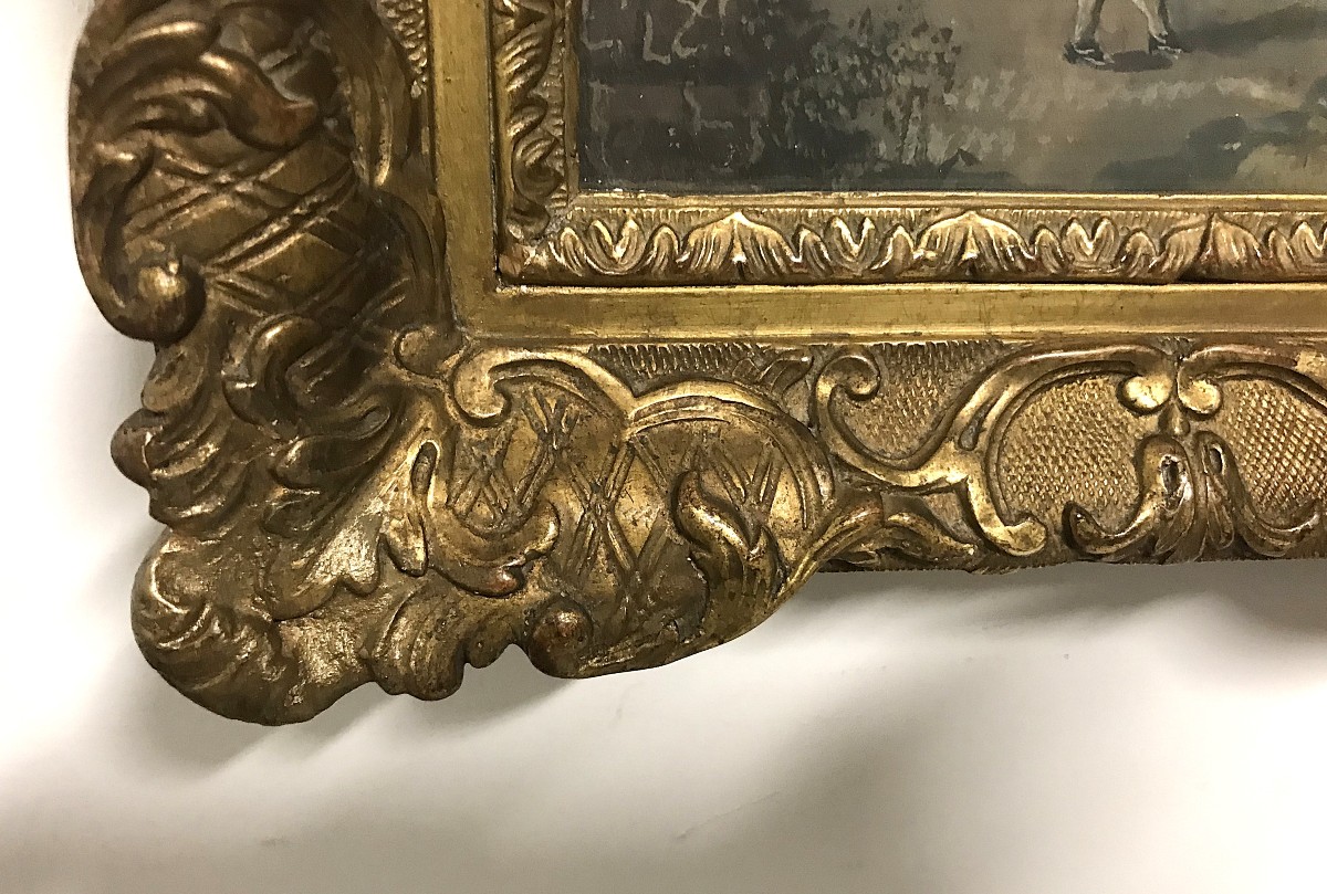 Gouache 18ème siècle-photo-2