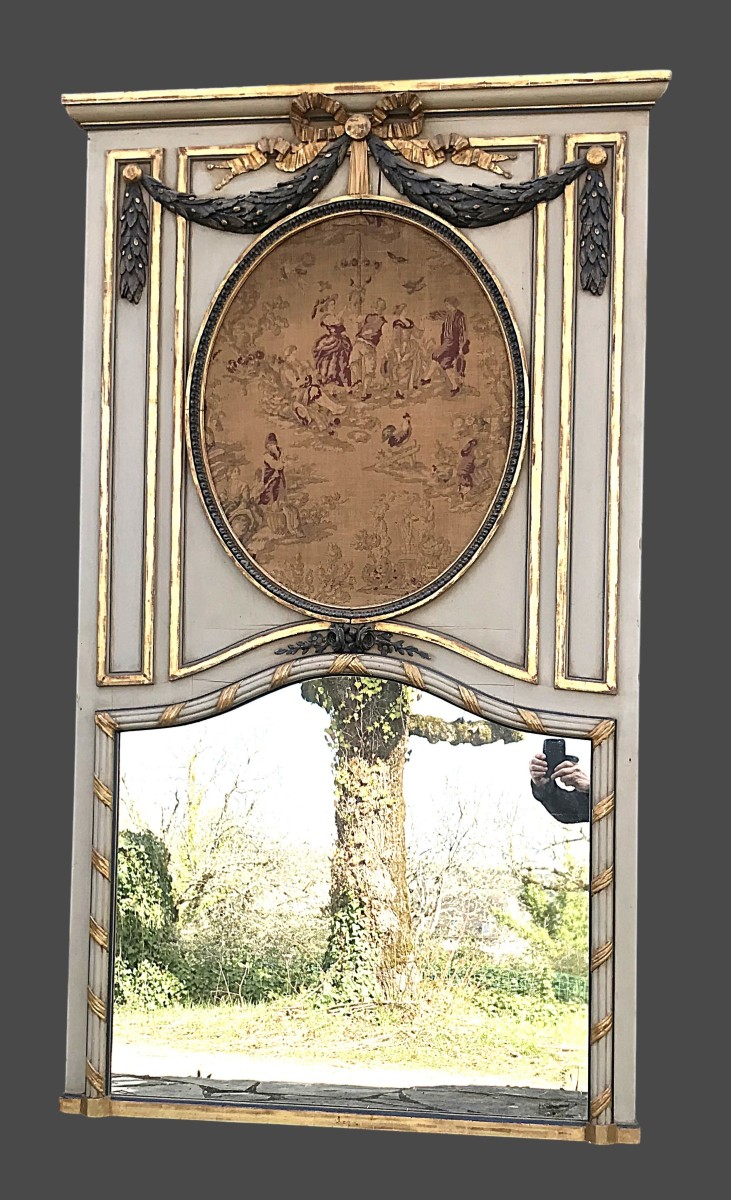 Trumeau de style Louis XVI-photo-2