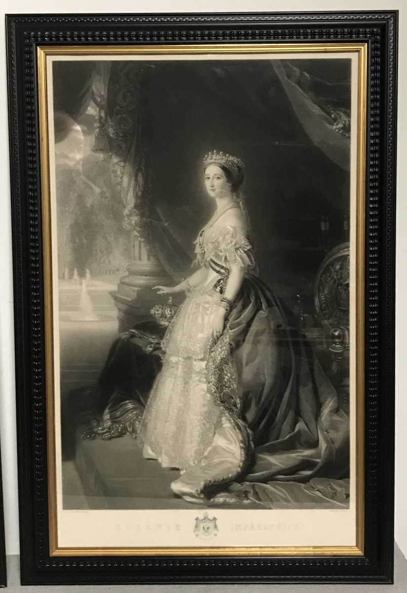 Engravings Of Emperor Napoleon III And Empress Eugénie-photo-3