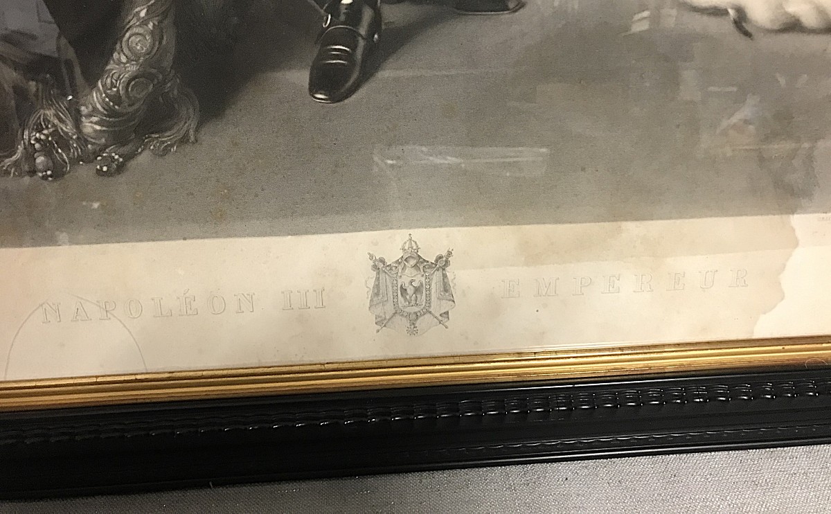 Engravings Of Emperor Napoleon III And Empress Eugénie-photo-4