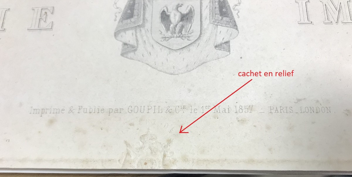 Engravings Of Emperor Napoleon III And Empress Eugénie-photo-6