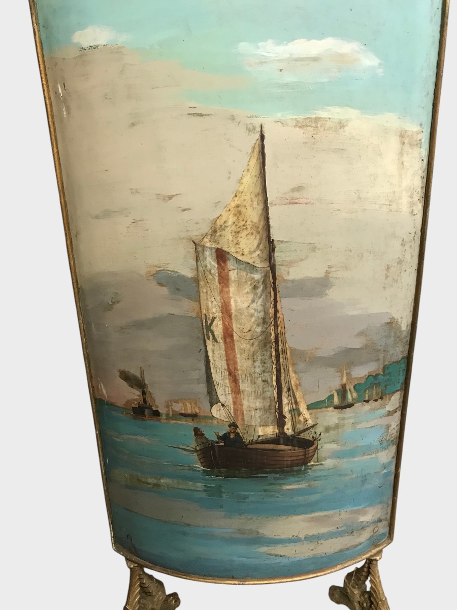 Pare feu en tôle peinte-photo-2