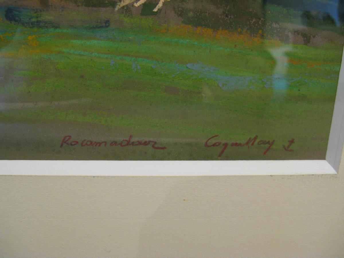 Rocamadour Gouache Painting-photo-2