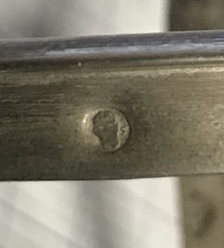Paire de salerons Empire argent massif-photo-3