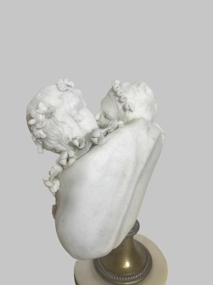 Le baiser par Jean-Antoine Houdon ( 1741-1828 )-photo-4