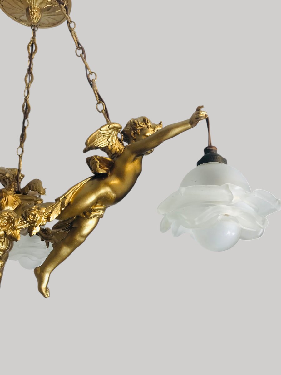 Chandelier With Angels-photo-1