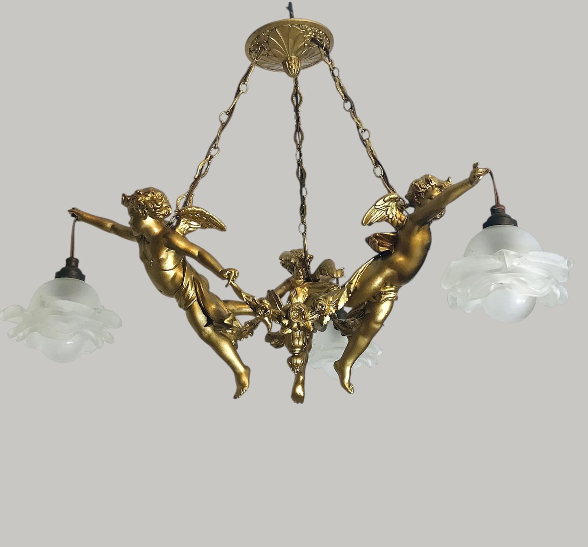 Chandelier With Angels