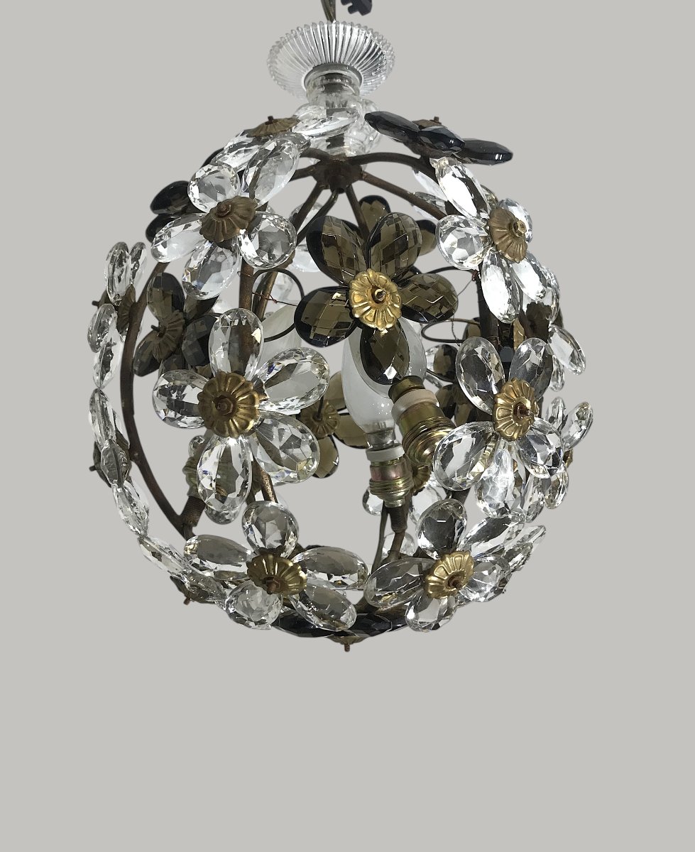 Homemade Flower Ball Chandelier Rings-photo-2