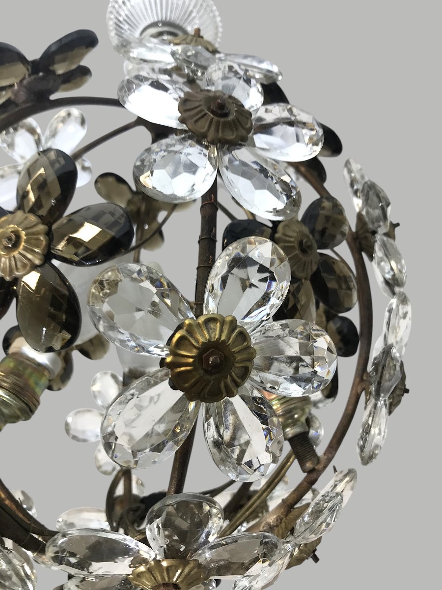 Homemade Flower Ball Chandelier Rings-photo-1