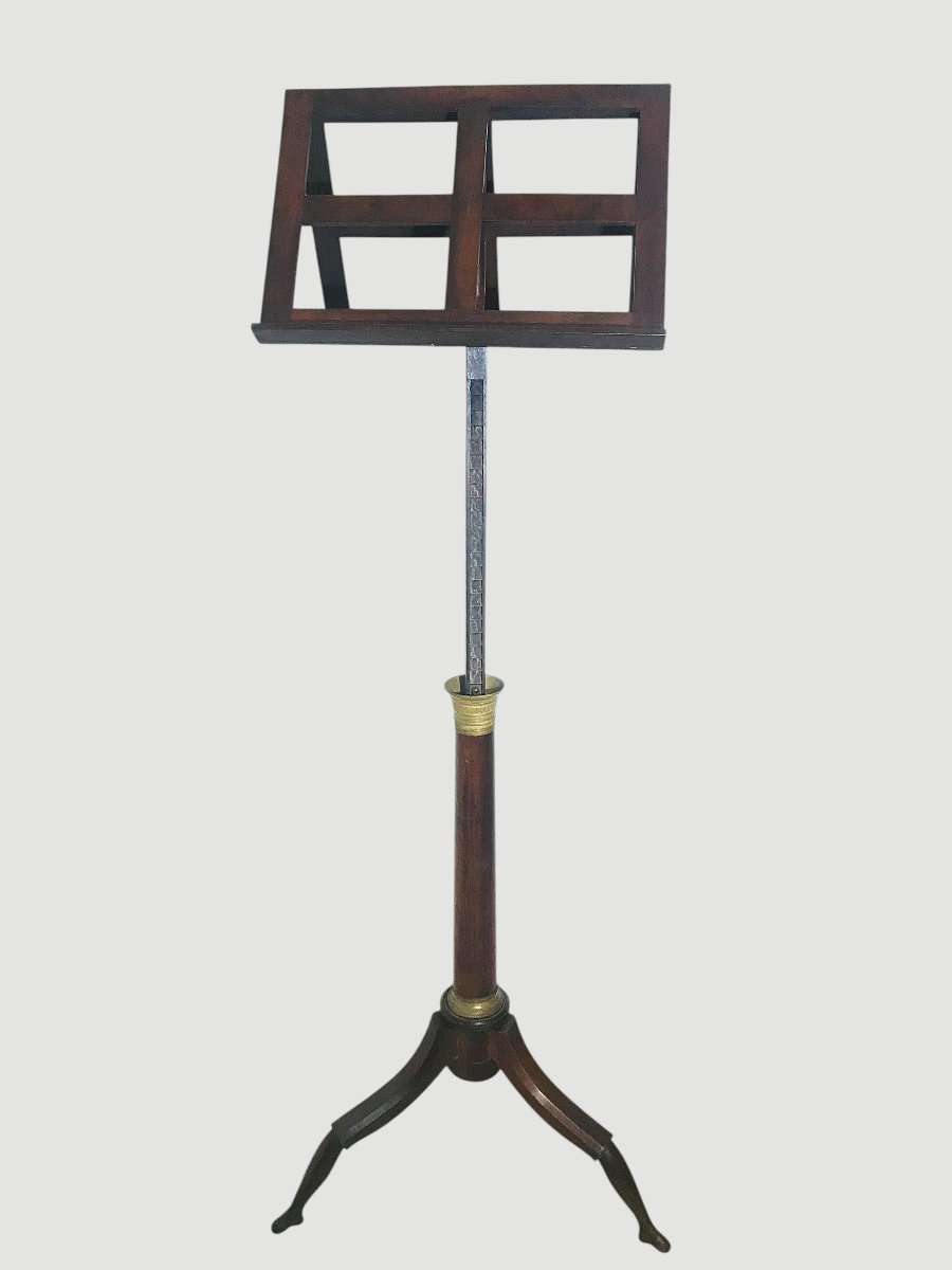 Empire-style Mahogany Lectern-photo-2