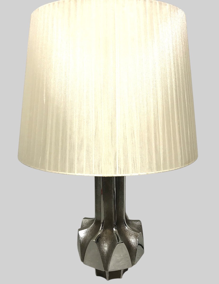 Lampe en métal Chromé 