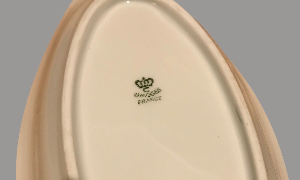 Superbe service de table en porcelaine de Limoges – Manufacture Chastagner -photo-6